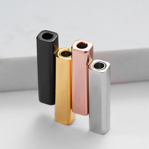 Edelstahl-Armband-Verschluss Rechteckiger Verschluss Lederband-Armband-Verschluss DIY-Zubehör - Product Image 3