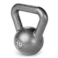 Kettlebell en fonte QS à usage commercial, 10-55 lb, pour l'entraînement de force