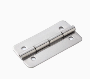 2.5-inch 304 Stainless Steel Flat <strong>Hinge</strong> Wooden Cabinet Door Wardrobe <strong>Hinge</strong> 64 * 32 * 1.5mm <strong>Rounded</strong> Corner <strong>Hinge</strong> - Product Image 1