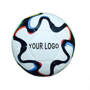 Balón de fútbol de cuero con unión térmica oficial de tamaño 5 personalizado de alta calidad - Product Image 4