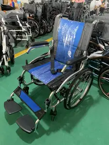 Hospital Foldable Aluminum Lightweight Manual Wheelchair