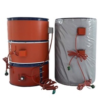 Chauffe-tambour industriel 220 V 2 kW pour fûts d'huile en caoutchouc silicone avec contrôleur de température