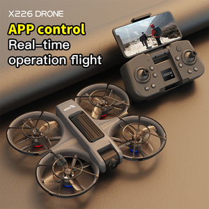 New X226 VR Brushless Portable <b>Mini</b> Kids FPV Drone With Dual <b>Cameras</b> Optical Flow Positioning VR Display RC Drones - Product Image 5