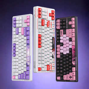 LingBao K87 Pro Teclado mecánico Tres modos Inalámbrico Gami RGB - Product Image 1