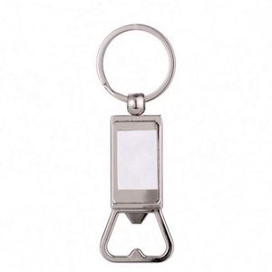 Llavero abrebotellas de sublimación al por mayor, recuerdo, regalo, logotipo personalizado, transferencia de tinta, corazón, llavero en blanco para sublimación con foto - Product Image 5