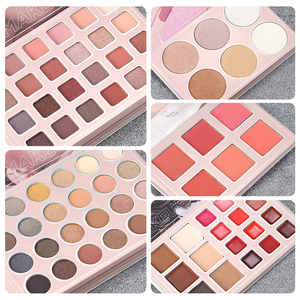 Kit complet <span class=keywords><strong>de</strong></span> <span class=keywords><strong>maquillage</strong></span> <span class=keywords><strong>magique</strong></span> tout-en-un <span class=keywords><strong>de</strong></span> 5 pages avec fard à paupières multi-tons, blush, illuminateur, contour et gloss brillant - Product Image 2