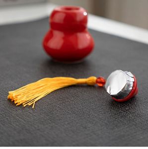 Portable Lovely Custom Wholesale Colorful Porcelain Tea Cans Small Canister Ceramic Jar Portable Japanese Tea <b>Caddy</b> - Product Image 4
