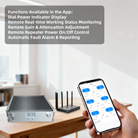 Solution complète EasyBoost, gain de 80 dB, puissance de 27 dBm, kit tri-bande GSM 3G/4G/5G 700/900/1800 MHz, élimine les zones mortes, 3000 m²