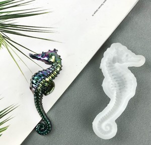Moules en résine époxy hippocampe pour décoration de maison, grands animaux, moules en résine de Silicone, DIY, <span class=keywords><strong>13920</strong></span> - Product Image 5