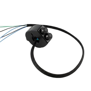 YHMOTO Handlebar <b>Switch</b> Schalter for Universal Motorcycle Scooter 7 8 22MM CNC Aluminum Clamp <b>Button</b> Self Locking - Product Image 1
