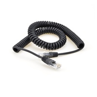 Câble Ethernet RJ45 Aviator personnalisé pour clavier, réseau LAN, câble en spirale, câble enroulé Cat5e