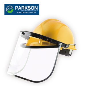 Taiwan <b>Black</b> PC Visor Holder Industrial Safety Cap Mounted Protective Visor <b>Bracket</b> CE EN1731 ANSI Z87.1 - Product Image 3