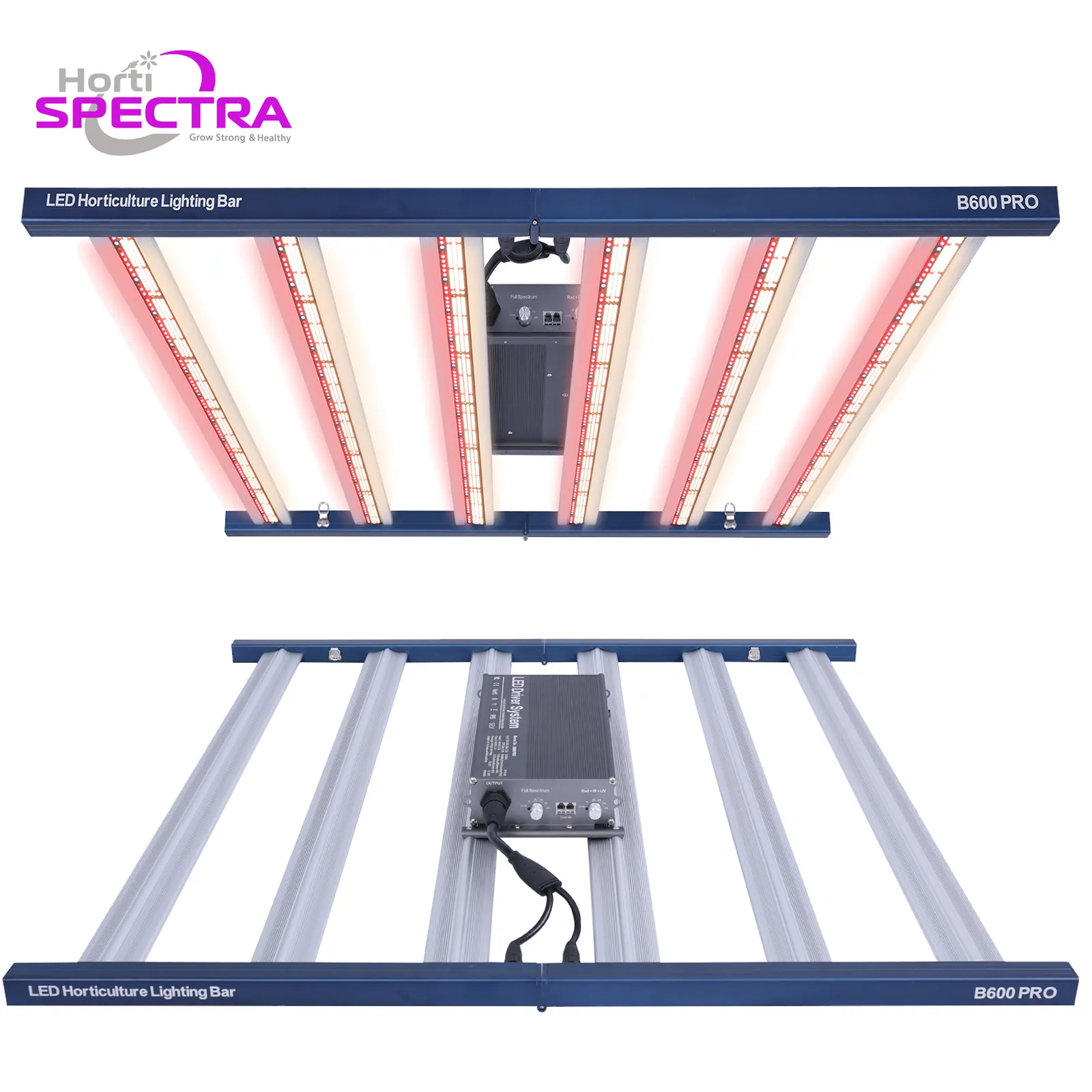 Tam spektrumlu led ışık büyümek 720 w sürücü led bitki yetiştirme lambaları lm301h 3000 5000 600nm uv ir bitki yetiştirme lambaları 720 watt uv ir