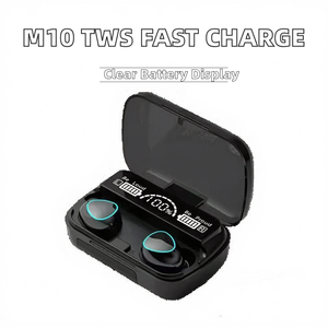 Audífonos Intrauditivos TWS M10 2025 con Chipset JL, Carga Rápida, Control Táctil, para Juegos, ANC/ENC, Resistentes al Agua IPX7, Pantalla Digital, Reversibles - Product Image 2