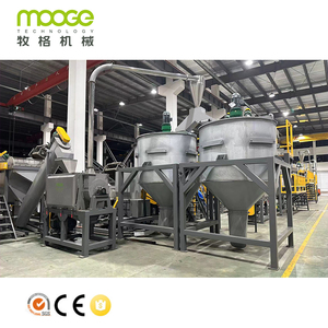 Machine de recyclage automatique de bouteilles en PET de qualité supérieure avec boîte de vitesses et pompe, grande capacité 1500 kg/h, ligne de lavage de plastique - Product Image 5
