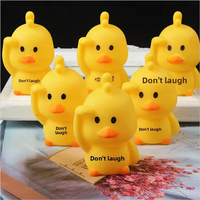 Jouet à presser en forme de canard jaune créatif et anti-stress, parfait pour la ventilation sonore, pour les 14 ans et plus, unisexe