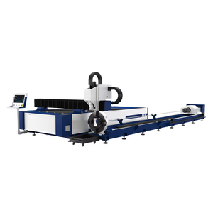 เครื่องตัดไฟเบอร์เลเซอร์แบบระบายความร้อนด้วยน้ำ ขนาด <span class=keywords><strong>1000W</strong></span> 2000W 3000W 6000W สำหรับแผ่นโลหะ 3015 ท่อโลหะ ความยาว 6 เมตร - Product Image 1