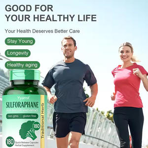 Cápsulas de Sulforafano de Marca Propia a Base de Extracto de Semilla de Brócoli para el Envejecimiento Saludable en Adultos - Apoyo Inmunológico y Salud Cerebral - Product Image 2