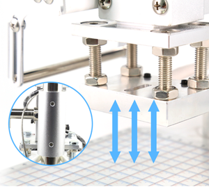 Jubang 110V Hướng dẫn sử dụng nhiệt Báo Chí da Bronzing Máy t khe cắm dập nổi in ấn gỗ vàng bạc lá dập nóng máy in hóa đơn - Product Image 3