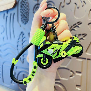 2025 nouveau Silicone dessin animé chat <span class=keywords><strong>porte</strong></span>-<span class=keywords><strong>clés</strong></span> romantique Couple sac pendentif pour voiture moto Cool Feng Shui conception doux cadeau - Product Image 6