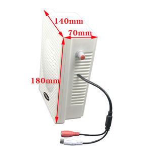 Système de haut-parleurs muraux actifs en plastique durable XIDLY personnalisé professionnel 6W <span class=keywords><strong>4</strong></span>" DC12V pour applications de surveillance à distance - Product Image 3