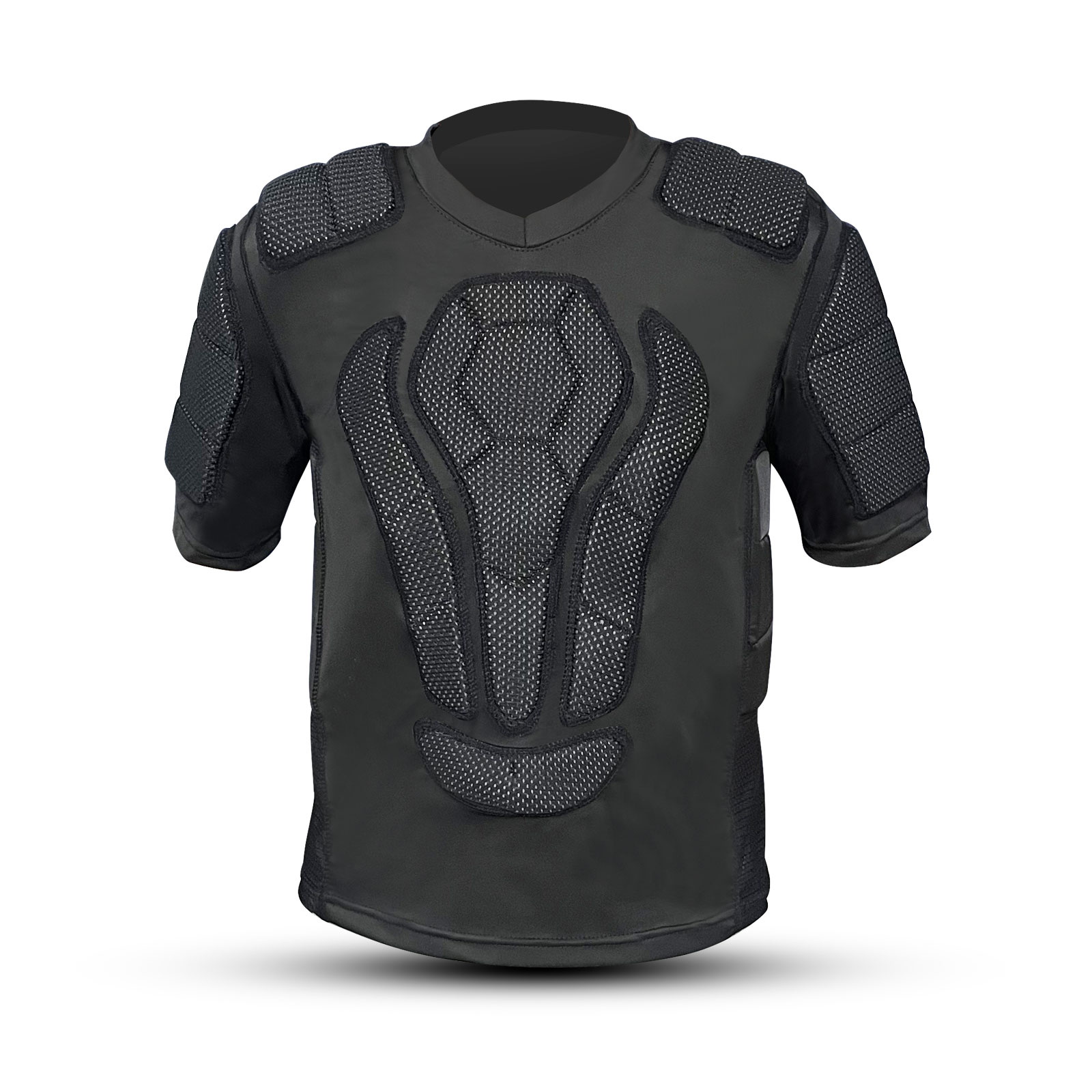 Men's Hockey Protective Shirt Padded Compression Shirt Hockey