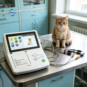 Électrocardiographe vétérinaire numérique portable à 3 canaux pour animaux de compagnie (chiens, chats) - Product Image 2