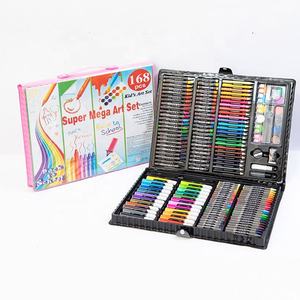 Luoshan, 150 Uds., juego de dibujo de pintura, lápices de colores, bolígrafos de acuarelas para niños, juego de arte para niños, excelente bolígrafo de acuarela - Product Image 2