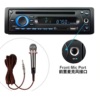 Lecteur DVD de voiture OEM à vente chaude MIC One Din 24V FM AM Amplificateur multimédia MP3 Système audio de divertissement pour bus