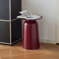 Table basse moderne en fer forgé pour petit appartement nordique, meubles de salon