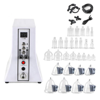 Máquina de levantamiento de glúteos con 29 ventosas, terapia de vacío para levantamiento y aumento de glúteos, ventosas para masaje corporal y realce de senos