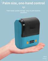 Imprimantes thermiques portables Bluetooth 80 mm avec batterie rechargeable, mini imprimante mobile pour petites entreprises