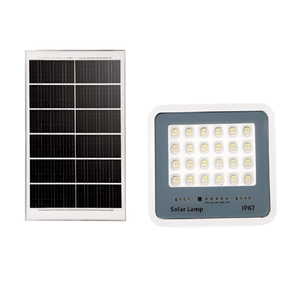 OEMソーラーパネル街路灯IP67 100W ACバッテリー<span class=keywords><strong>LED</strong></span>投光器屋外プラスチックABS CE認証壁掛けガーデンリモコン - Product Image 1