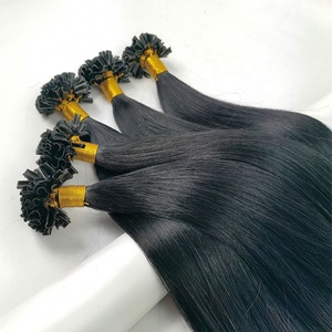 Extensions de cheveux en kératine italienne pré-collées en gros, vente chaude, Remy double trame, pointe plate, pointe en U, pointe en I - Product Image 3