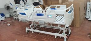 Cama de UCI de 5 funciones con sistema de pesaje, ajustable, para Hospital, CPR, manual, 1 unidad - Product Image 6