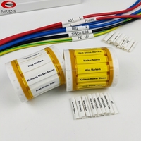 Tubo Termocontraíble Impreso OEM 3:1, Certificado UL, Funda de Poliolefina para Identificación de Cables, para Marcado de Cables