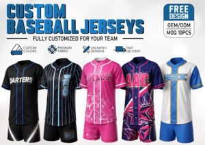 Dandy Wholesale Custom Sublimation Baseball <strong>Jerseys</strong> 100% Polyester Breathable Mesh <strong>Cheer</strong> and Dance Baseball <strong>Jerseys</strong> - Product Image 5