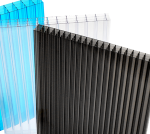 Lámina Hueca de <span class=keywords><strong>Policarbonato</strong></span> de Cuatro Capas de 16MM 18MM 20MM, Material Moderno para Techos de Hoteles, Protección UV, Ecológico y Duradero - Product Image 2