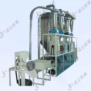 Industrial Corn Mill Dry Milling Corn Grits Grinding Miller