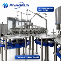 Machine de remplissage et de bouchage automatique à double rangée haute vitesse pour bouteilles PET d'eau potable minérale pure