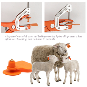 Động Vật Tai Tag Applicator Thủy Lực Loại Chăn Nuôi Gia Súc Dê Kim Loại Thẻ Tai Applicators Không Đau Tai Động Vật Tag Kìm - Product Image 6