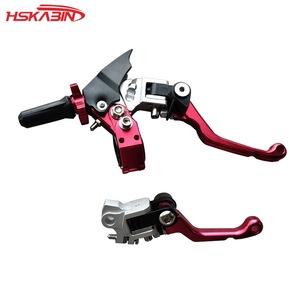 Manillar plegable anticaída de 360 grados para motocicleta, maneta de embrague CNC, maneta de freno Hengshi, bomba superior T4 Kai Ling Xiaosha CQR - Product Image 3