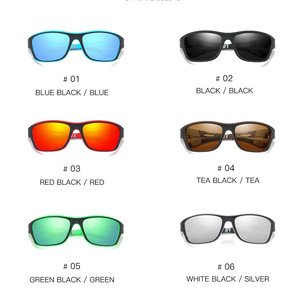 Gafas de Sol de pesca polarizadas para hombre con cadena de gafas para hombre y mujer, gafas de sol para conducir, senderismo, pesca, gafas antideslumbrantes UV400 - Product Image 3