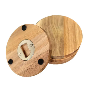 Ouvre-<span class=keywords><strong>bouteille</strong></span> en bois spécial rond avec logo personnalisé pour les fêtes, vin, bière, pour l'abbaye espagnole, le voyageur Nikka <span class=keywords><strong>Remy</strong></span> <span class=keywords><strong>Martin</strong></span> - Product Image 4