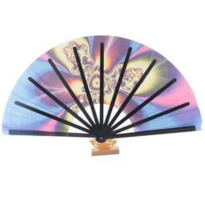 Cá Nhân In Biểu Tượng Nghệ Thuật Tay <span class=keywords><strong>Fan</strong></span> Hâm Mộ Vải Tre Bằng Gỗ Giấy Thăng Bằng Gấp Tùy Chỉnh Quạt Tay Cho Đám Cưới Khuyến Mãi - Product Image 4
