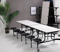 Meubles scolaires durables CARTMAY, tables pliantes de cantine, salles de classe, laboratoires informatiques, bureaux combinés pour enfants et étudiants, chaises de formation