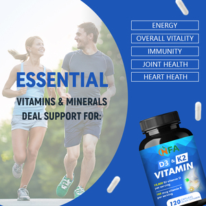 Cápsulas de Vitamina D3 y K2 Directas de Fábrica para Fortalecer Huesos y Dientes con Cápsulas de Vitaminas - Product Image 3