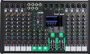 Console de mixage tout-en-un professionnelle, boîtier métallique, du <span class=keywords><strong>studio</strong></span> de chambre à coucher à la scène, offrant un son partout - Product Image 4