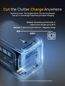 Bán buôn 100W <span class=keywords><strong>Mini</strong></span> Trạm điện cầm tay điện thoại LAP TOP sạc ngân hàng điện với 30W panel năng lượng mặt trời cho camsite bán lại - Product Image 6