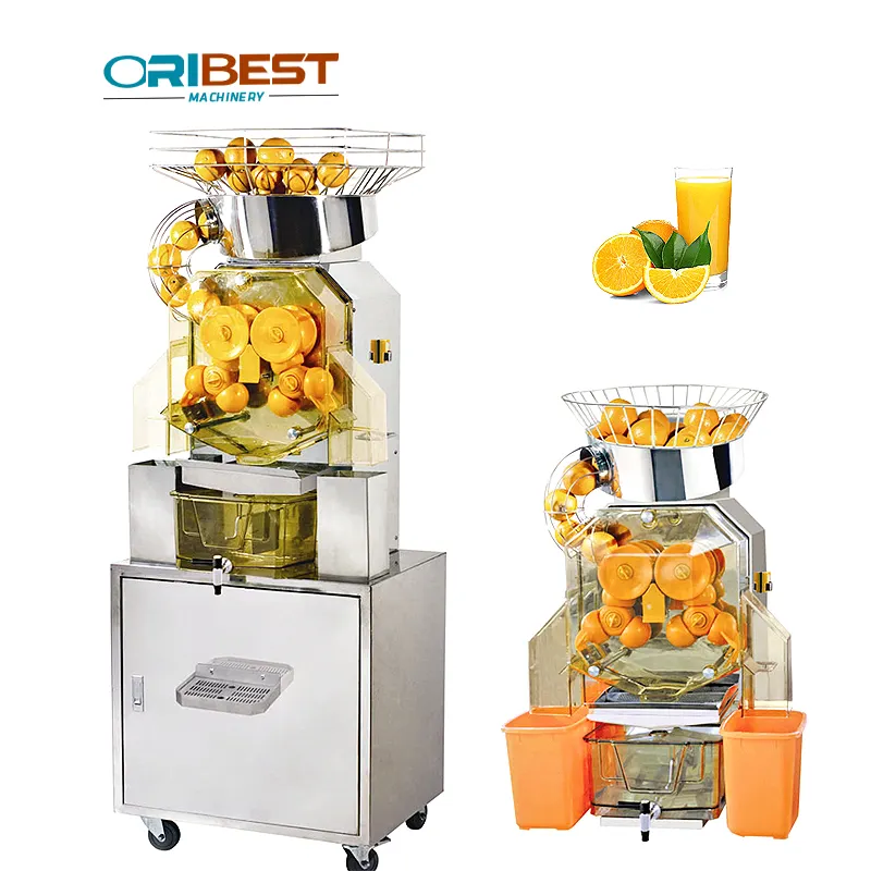 Elektrische kommerzielle Granatapfelsaft-Extraktion maschine Orangenpresse-Entsafter-Maschine Automatische Zitronensaft-Extraktion maschine